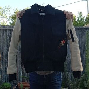 Saint Laurent letterman jacket